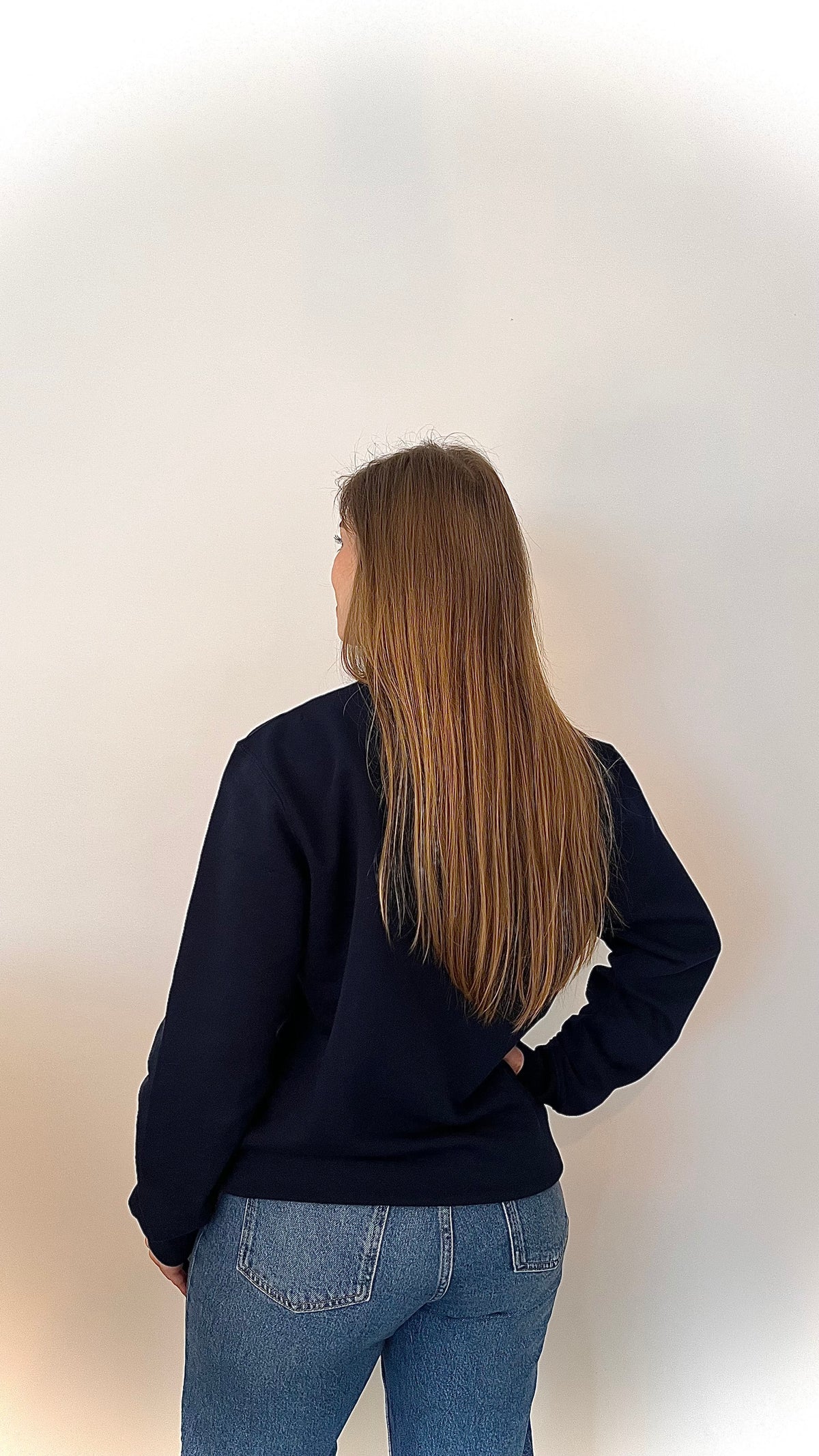 Signature 1/4 Zip - Deep Navy